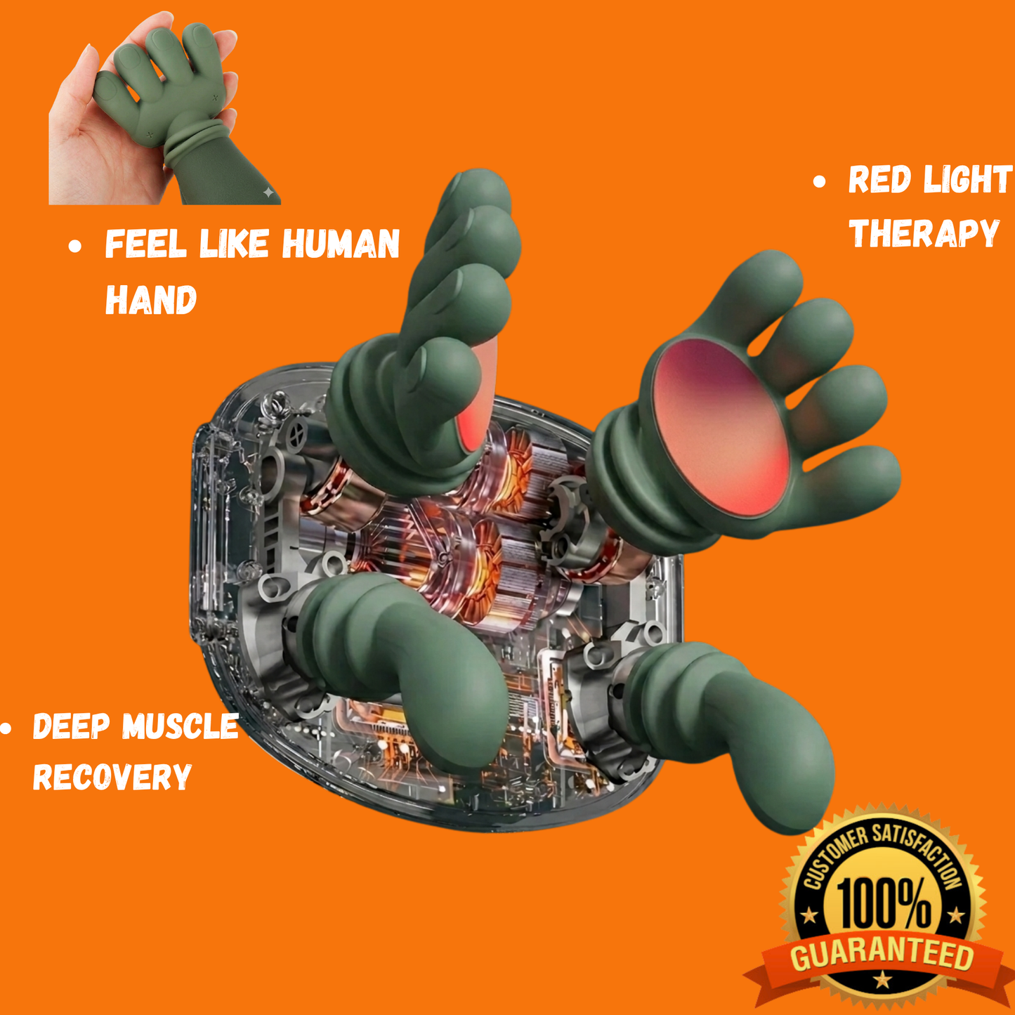 Stepflexx Massager With Heat Therapy