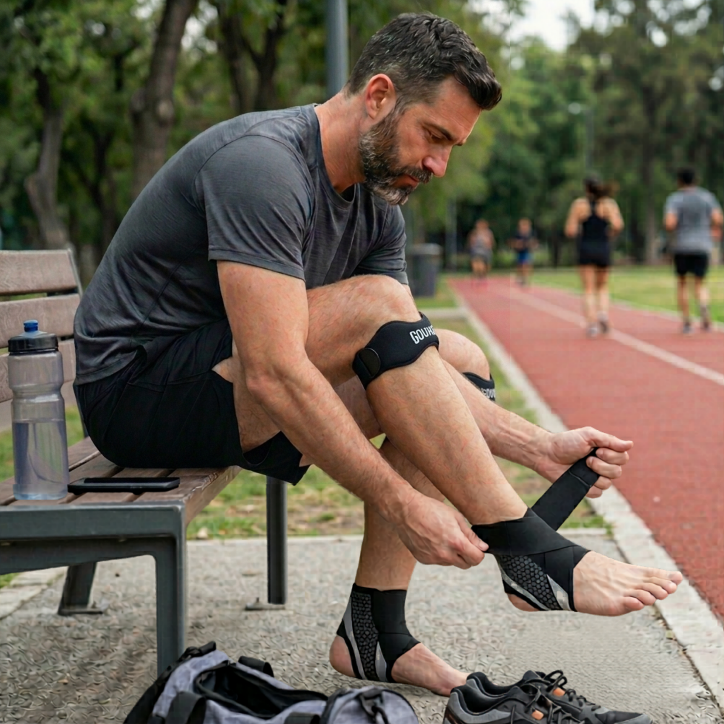 Stepflexx Patella Strap - Ankle Protector Bundle